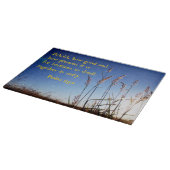 Psalm 133:1 Behold, hoe goed en aangenaam Snijplank (Hoek)