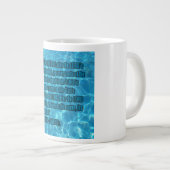 Psalm 135:1-3 WEBU Mug Grote Koffiekop (Voorkant rechts)