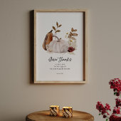 Psalm 136:1 Schriftposter – Dank de Heer Poster
