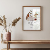 Psalm 136:1 Schriftposter – Dank de Heer Poster