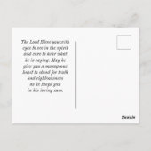 Psalm 138:3 Je antwoordde me en maakte me BOLD Briefkaart (Achterkant)