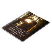 Psalm 138:3 Je antwoordde me en maakte me BOLD Notitieboek (Linkerzijde)