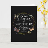 Psalm 139 14 Christelijke Bijbelvers Citaat Kaart (Gele Bloem)