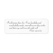 Psalm 139 14 de Etiketten van de Sticker Verse van (Voorkant)