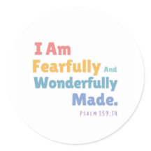 Psalm 139:14 Kinder bijbelvers Christelijke kinder