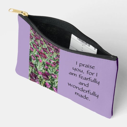 Psalm 139:14 Purple/Lavender Etui (Open)