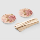 Psalm 139:14 Rose Handwaaier (Niet-gemonteerd)