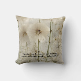Psalm 139: 14 Throw Pillow Kussen