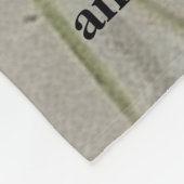 Psalm 139: 14 Vliesdeken Fleece Deken (Hoek)