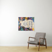 Psalm 139:14 - Vreeswekkend en Wonderbaarlijk Gesc Wandkleed (In Situ (horizontaal))