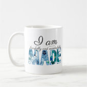 Psalm 139:14: Vrezend en wonderlijk gemaakt Koffiemok (Links)