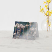 Psalm 139:16 Sunbeam Aanmoediging Kaart Blank (Gele Bloem)