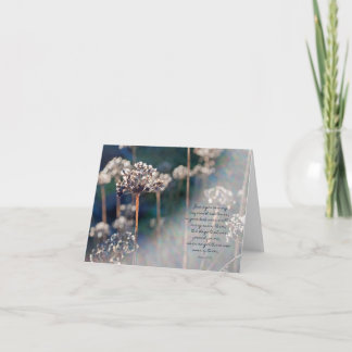 Psalm 139:16 Sunbeam Aanmoediging Kaart Blank