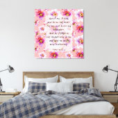 Psalm 139:23-24 Canvas afdrukken (Insitu (Slaapkamer))