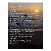 Psalm 139:7-12 perfect poster (Voorkant)
