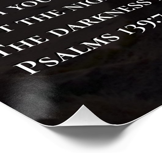 Psalm 139:7-12 perfect poster (Hoek)