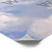 Psalm 139: Ik ben bang en wonderbaarlijk gemaakt Poster (Hoek)