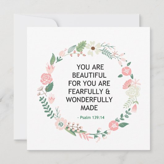 Psalm 139 Je bent mooi (Voorkant)