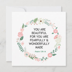 Psalm 139 Je bent mooi