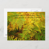 Psalm 139 v 2 | Inspirerend woorden Briefkaart (Voorkant / Achterkant)