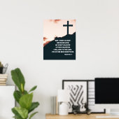 Psalm 13:5-6 Ik vertrouw op Gods Onaflatende Liefd Poster (Thuiskantoor)