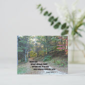 Psalm 142:3 Als mijn geest zwak wordt... Briefkaart (Staand voorkant)