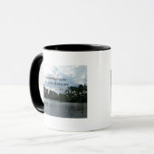 Psalm 143:8 Laat me 's ochtends woord.... Mok (Voorkant links)