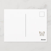 Psalm 143:8 Onaantoonbaar Briefkaart van de Manusc (Achterkant)