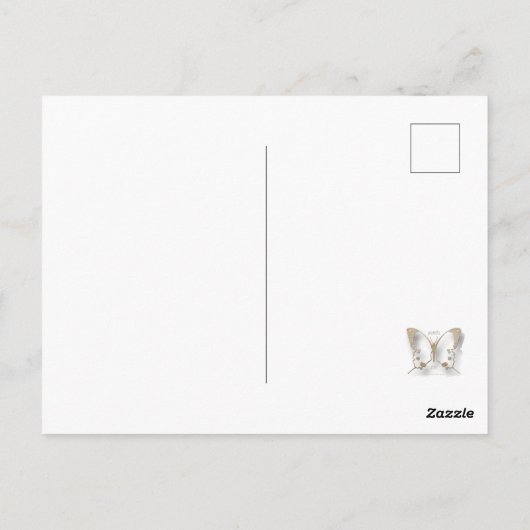 Psalm 143:8 Onaantoonbaar Briefkaart van de Manusc (Achterkant)