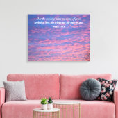 Psalm 143:8 Verpakt Canvas Afdruk (Insitu (Woonkamer))