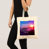 Psalm 143:8 Word of Your unfail Love Tote Bag (Voorkant (product))