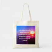 Psalm 143:8 Word of Your unfail Love Tote Bag (Voorkant)