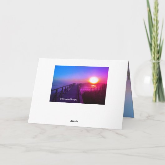 Psalm 143:8 Word van Uw onfaalbare Liefde, Manuscr Kaart (Achterkant)