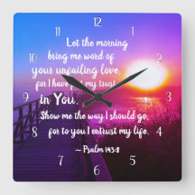 Psalm 143:8 Word van Uw onfaalbare Liefde, Manuscr