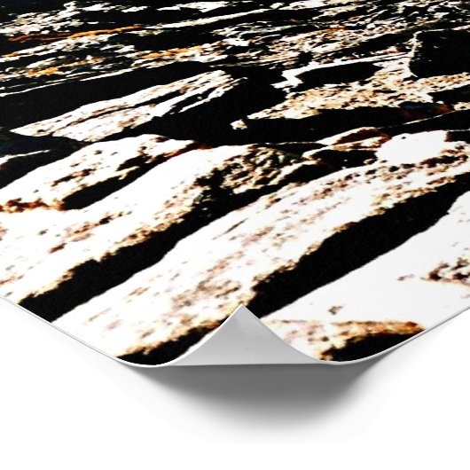 Psalm 144:1 Gezegend als de Heer... Poster (Hoek)