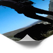 Psalm 144:1 Gezegend is de Heer mijn rots die Poster (Hoek)