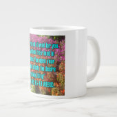 Psalm 145:15-16 WEBU Mug Grote Koffiekop (Voorkant rechts)