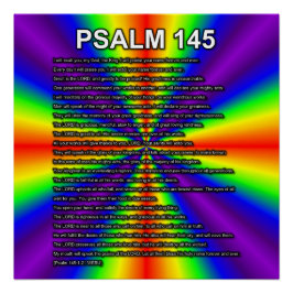 Psalm 145:1-21 WEBU Perfect Poster