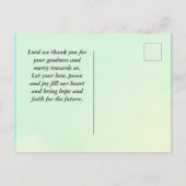 Psalm 145:3 Geweldig is de Heer, Bijbelverse Briefkaart (Achterkant)