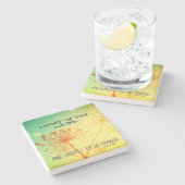 Psalm 145:3 Geweldig is de Heer, Bijbelverse Stenen Onderzetter (Zijkant)