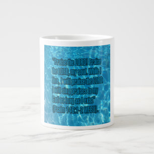 Psalm 146:1-2 WEBU Mug Grote Koffiekop