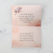 Psalm 147:11 Onze hoop is in Zijne naakte liefde Kaart (Binnen)