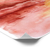 Psalm 147:11 Onze hoop is in Zijne naakte liefde Poster (Hoek)