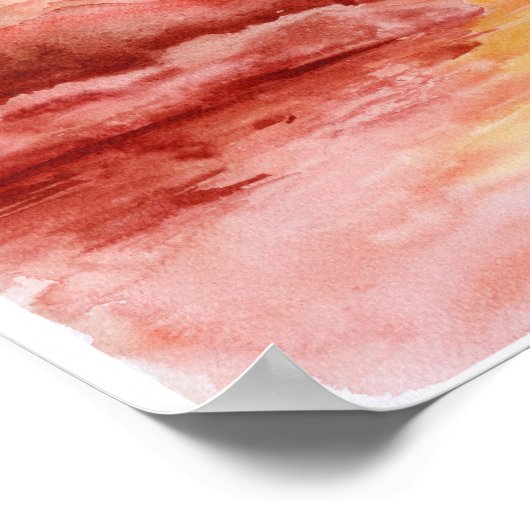 Psalm 147:11 Onze hoop is in Zijne naakte liefde Poster (Hoek)