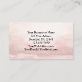 Psalm 147:11 Onze hoop is in Zijne naakte liefde Visitekaartje (Achterkant)