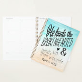 Psalm 147:3 Boodschap van hoop en genezing Planner (Display)