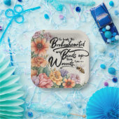 Psalm 147:3 Christelijk Bijbelvers Afbeelding Papieren Bordje (Feest)