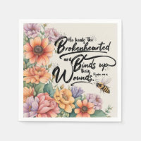 Psalm 147:3 Christelijk Bijbelvers Afbeelding