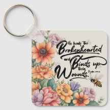 Psalm 147:3 Christelijk Bijbelvers Afbeelding