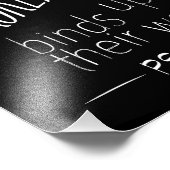 Psalm 147:3 Hij hoort de gebroken haren Foto Afdruk (Hoek)